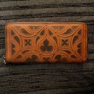 Brighton Ferrara Wallet - Hand Dyed